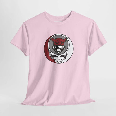 Grateful Dead - Arizona Cardinals Grateful Dead Steal Your Face T-Shirt - NFL - StealieShop